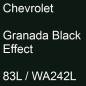 Preview: Chevrolet, Granada Black Effect, 83L / WA242L.